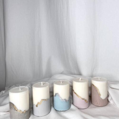 Marble Candle