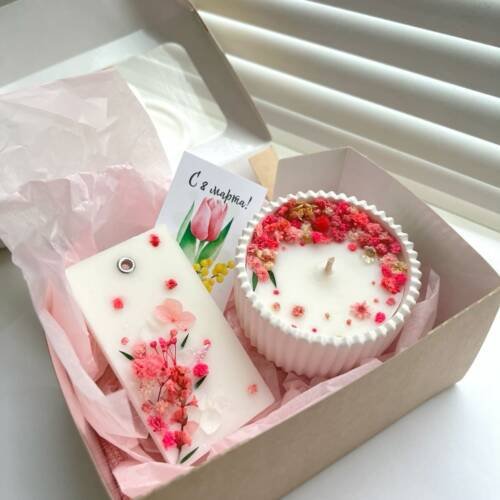 Floral Bliss Candle Gift Set (1pc)