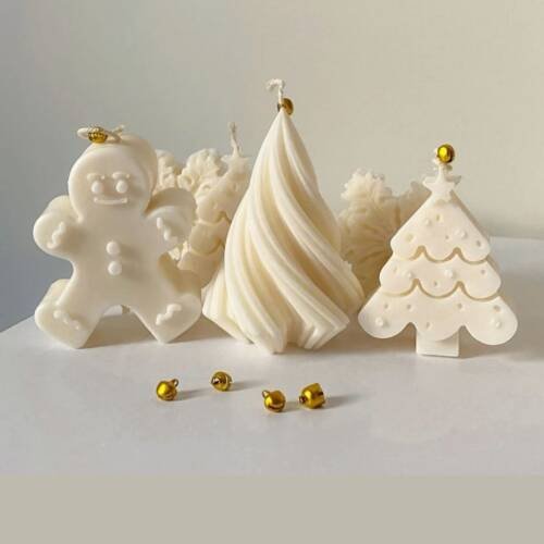 Pack of 3 spiral , teddy , tree
